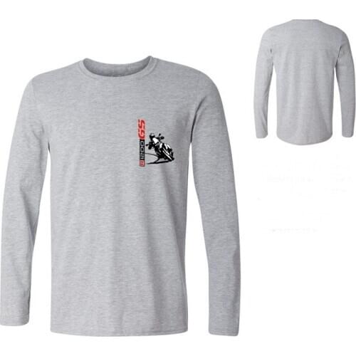 Mens Tshirts 1200 GS Motorrad Motorcycles T-Shirt Male Jogger Workout Tops Brand Boy Long Sleeve T Shirt Hombre Teeshirts