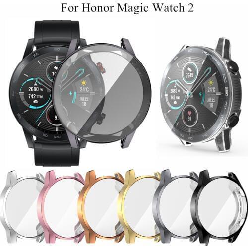 Soft TPU Protector Case for Huawei Honor Magic Watch 2 46mm Cover Screen Case Ultra-Slim Shell for Honor Magic Watch 2