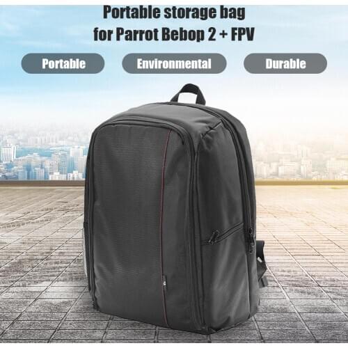 Adjustable Nylon Drone Backpack Crossbody Handbag for Parrot Bebop 2 Power FPV Light Weight, Large Capacity And Easy To Carry