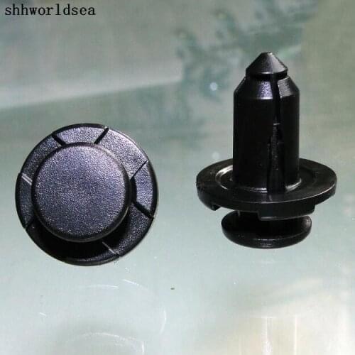 Shhworldsea 100pcs Front Back Bumper Fixed Card Buckle Fastener Retainer Clip For Subaru 90914-0007