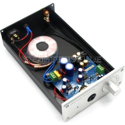 Reference UK SOLO Amplifier Class A Headphone amplifier with ALPS16 potentiometer /Toroidal transformer