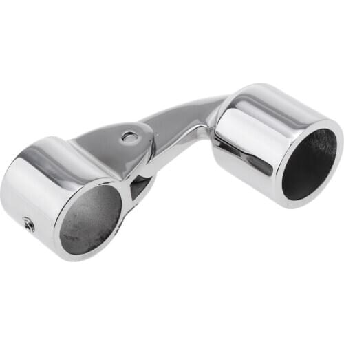 Heavy Duty 316 Stainless Steel Bimini Top Cap Eye End 25mm Boat Deck Hinge