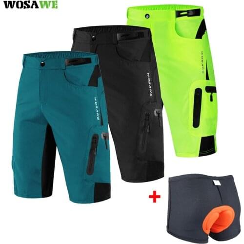 Cycling Shorts Summer Breathable Loose Short MTB Shorts Bike Shorts Men Running Bicycle Riding Shorts