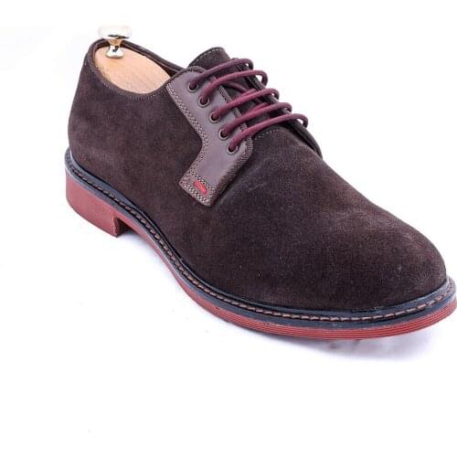 Suede Casual Brown Shoes Wessi