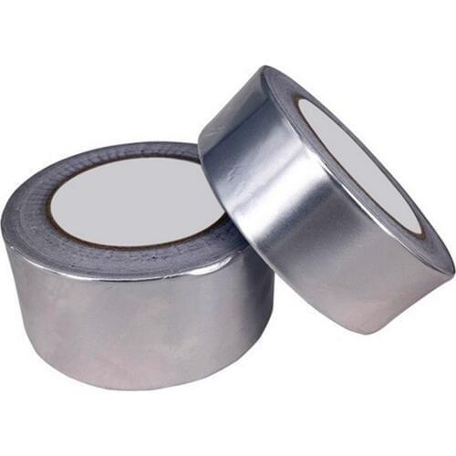 1 Volume 20M Wide:120-300mm Aluminum Foil Tape Waterproof Insulation High Temperature Foil