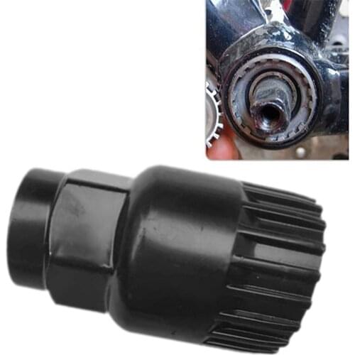 1PC Mountain Road Bike Bicycle 20 Teeth Crank Extractor Bottom Bracket Remover Black Chainwheel Repair Remove Tool