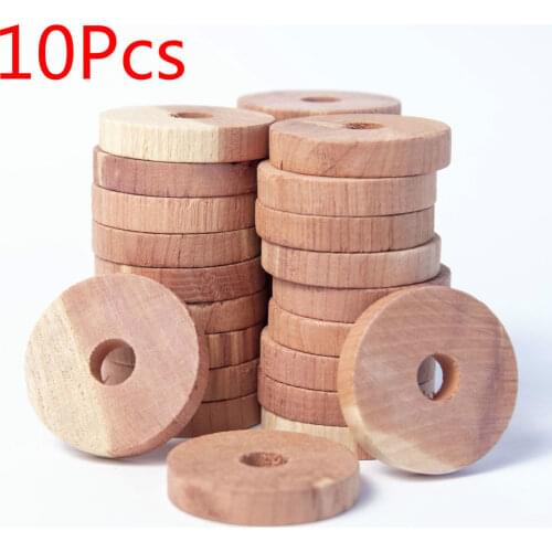 10Pcs Natural Cedar Block Fresh Odour Deterrent Insect Wardrobe Clothes Camphor Insect Repellent Moth Wood