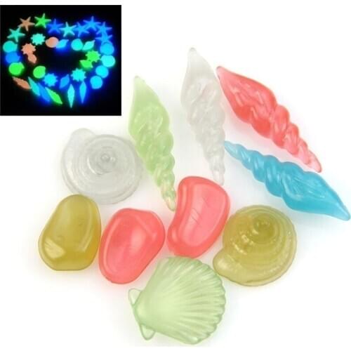 10pcs Luminous Light-emitting Artificial Pebbles Stone for Garden Decor Glow in the Dark Artificial Stone Dropshipping