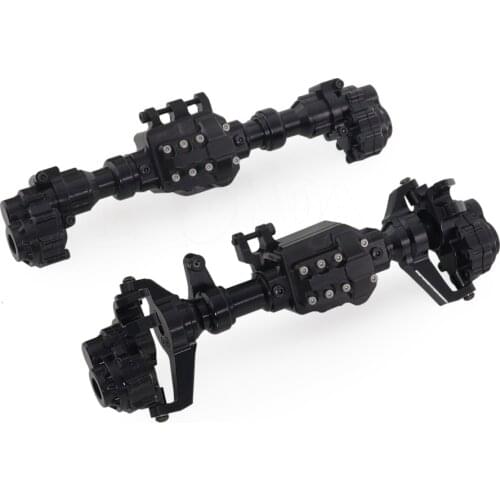 2021 RED TRX4 Aluminum Portal Axle Housing for 1/10 RC Crawler Traxxas TRX-4 Defender Bronco G500 Chevrolet Metal Upgrade Parts