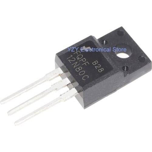 5PCS/LOT FQPF12N80C FQPF12N80 TO-220F 12N80 TO-220 new original ORIGINAL FAST SHIPPING
