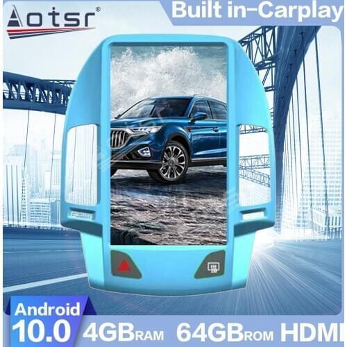 AOTSR For Hyundai I30 2009-2016 Android 10.0 Tesla style Vertical screen Car GPS Navigation DSP HDMI Navi Radio Auto stereo