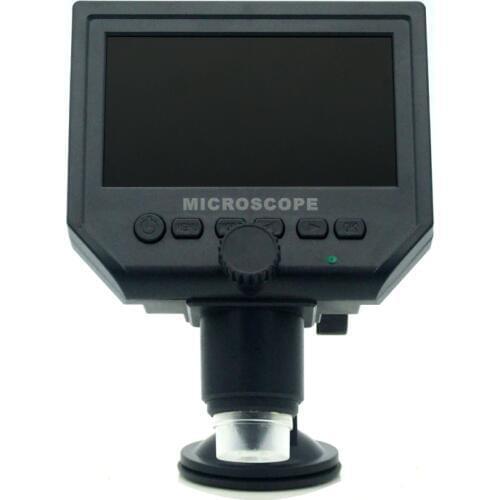 600X 4.3" LCD USB Digital Microscope Portable 8 LED 3.6MP VGA Electronic HD Video Microscopes Endoscope Magnifier Camera