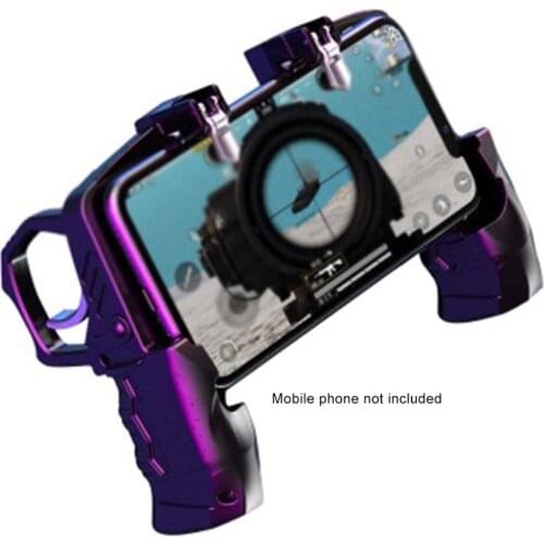 Gamepad ABS Metal Ergonomic Grip Mobile Game Auxiliary Buttons For Shooting Games Game Assist Joystick Aiming Button