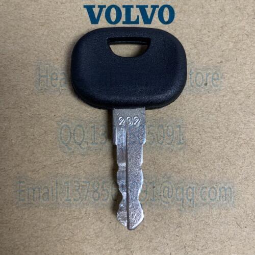 2PCS 202 Key For John Deere Minis & Tractors For Volvo wheel loaders Heavy Equipment