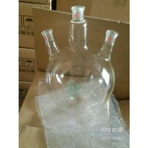 Boiling flask-3-neck 3 mouth flask 50/100/250/500/1000/2000ml
