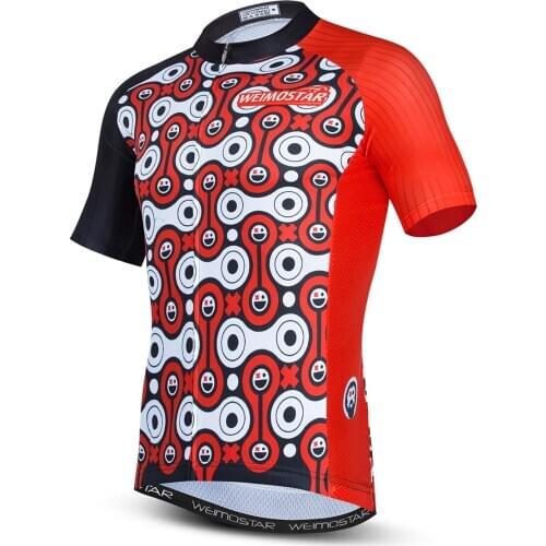 Men‘s Cycling Jerseys Short Sleeved Bicycle Clothes Breathable mtb Shirts Summer Bike Tops Quick Dry S-3XL