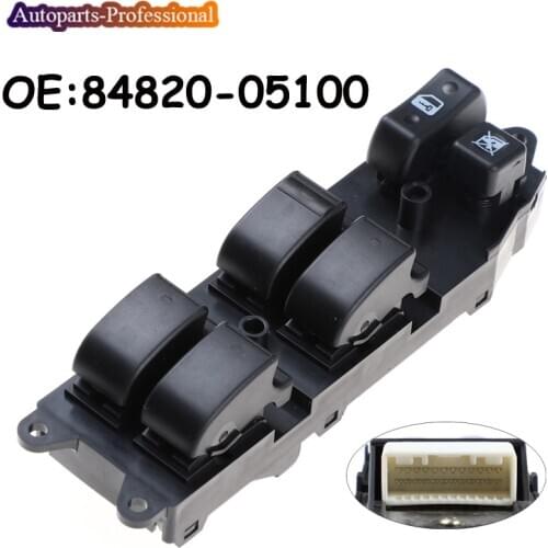 New For T oyota Avensis 84820-05100 8482005100 84802-05210 Driver Side Power Window Control Switch Car accessories