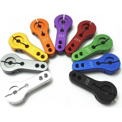 Wholesale 1pcs 25T M3 Metal RC Servo Arm Horn for Futaba Savox Xcore HL HSP HD Power Dropship Free Shipping