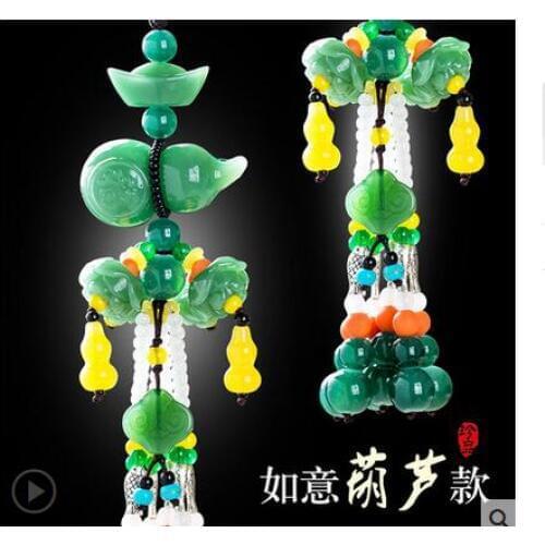 Hangs hang adorn car to hang pendant jewelry hig Korean Fortune seat type Arts Crafts Home
