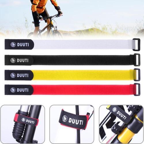 4 Colors 35cm Length Bicycle Pump Strap MTB Road Bicycle Universal Multifunctional Pump Holding Strap Cycling Bike Accessories