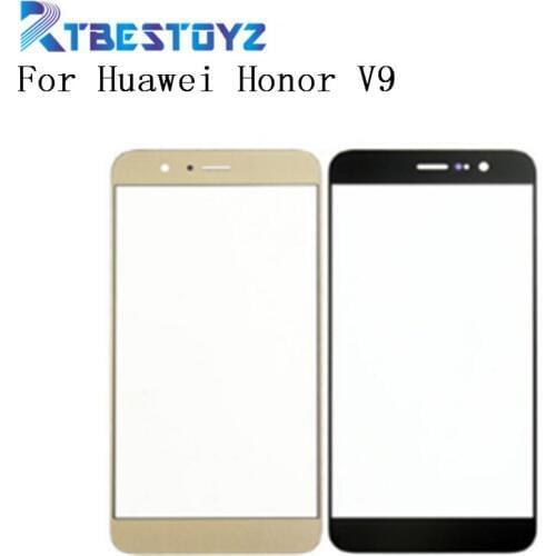 RTBESTOYZ 5.7'' Front Outer Glass For Huawei Honor V9 V 9 Front Glass Lens Sensor