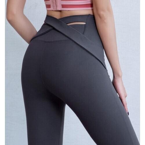 High Waist Stretchy Yoga Pants Womens Pants Tights Running Sports Fitness Leggins Push Up Sexy Leggings Gym Clothing Female