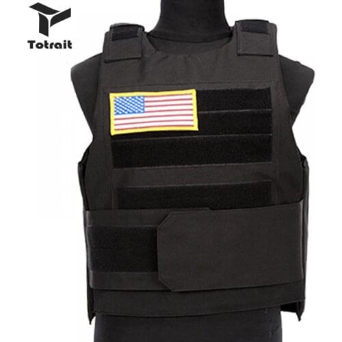 Tactical Military Outdoor Body Armor Shooting Paintball Adjustable Straps Combat Vest For Hunting