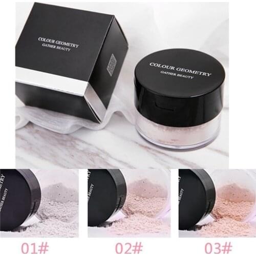 Waterproof Makeup Matte Oil Control Powder Facial Whitening Facial Powder Concealer Repair Loose Powder/Make Up Brush TSLM1