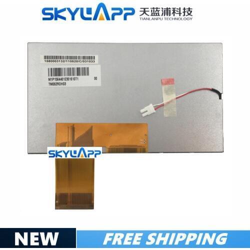 6.2 inch a-Si TFT 60pins 800*480 LCD screen TM062RDH02 TM062RDH03 TM062RDS01 car GPS lcds display panel Repair replacement