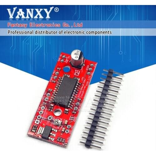 1pcs Easy Driver Shield stepping Stepper Motor Driver board V44 A3967 For new