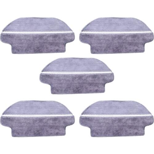 5x Robot Cleaner Mop Cloths Wet Mop Cloth for Robot Vacuum Cleaner Kits