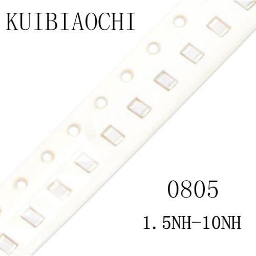 50pcs/lot 0805 SMD Inductor 1.5nH 1.8nH 2.2nH 2.7nH 3.3nH 3.9nH 4.7nH 5.6nH 6.8nH 8.2nH 10nH