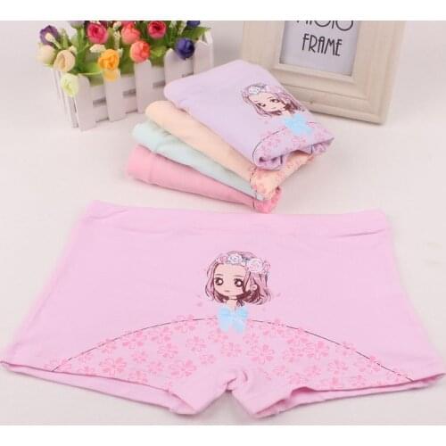 8-10-11-13-15 year old girl boxer briefs princess modal boxer shorts wide waist waist mid waist shorts