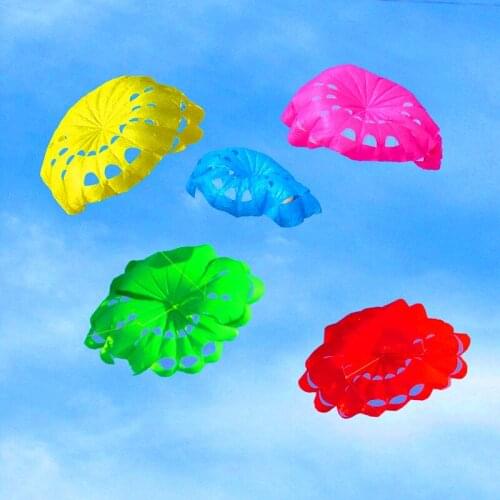 Free shipping high quality dual line sport kite soft kite line winder rainbow kite parafoil inflatable alien outdoor flying toys
