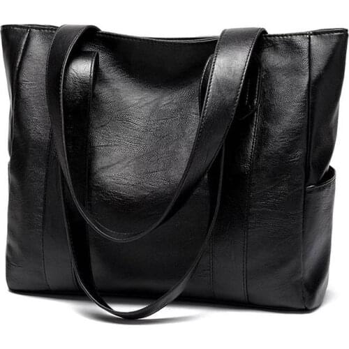 Brand Designer Shopping Bag Women PU Leather Handbags Female Totes Shoulder Bags Femme Sac A Main Sacos De Mujer De Vestir Purse