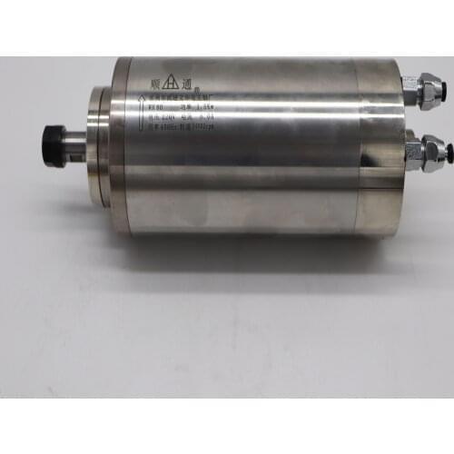 ER11 diameter 80mm 220V 1.5KW water cooling spindle motor 4 bearing for cnc router