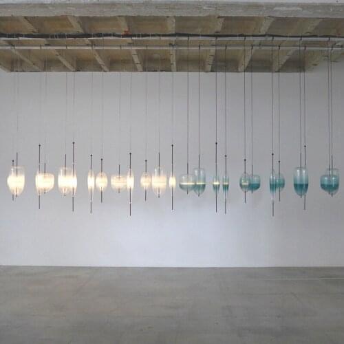 Modern led glass ball hanglamp lustre pendente pendant light Hanglamp Lighting Fixtures bedroom hanging lamp dining room light