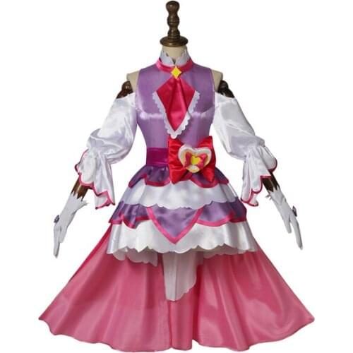 Hugtto!Pretty Cure Amour Ruru Amour Cosplay Custom-made Costume for Halloween Christmas Costume