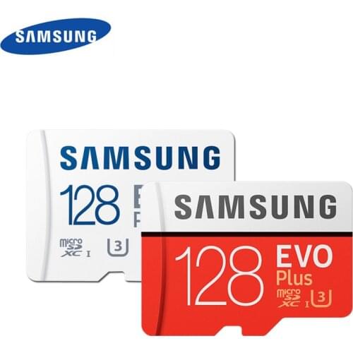 SAMSUNG EVO+ Micro SD 128G SDHC 80mb/s Grade Class10 Memory Card C10 UHS-I TF/SD Cards Trans Flash SDXC 64GB 256GB for shipping