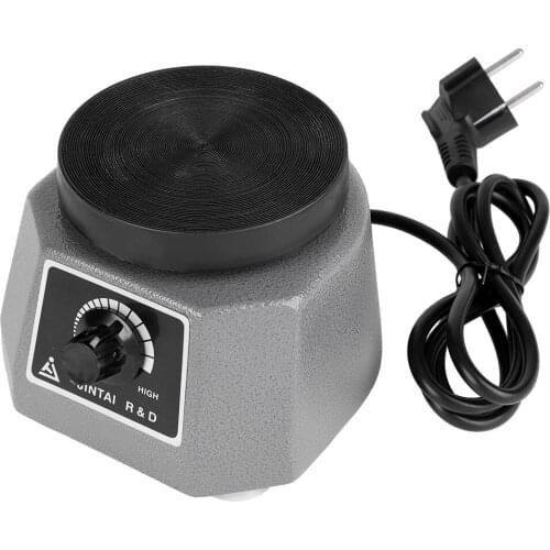 220V100W Round Variableintensity Model Vibrator Shaker Oscillator Dental Lab Equipment For Dentist Mixing Plaster Pouring Models