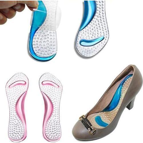 Non-Slip Sandals High Heel Arch Cushion Support Silicone Gel Pads Shoes women insole insole shoes accessories inserts dropship