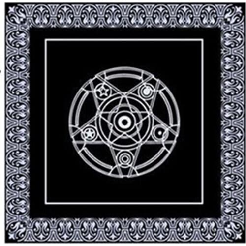 Non-woven Board Game Textiles Tarot Table Cover Playing Cards Pentacle Tarot Game Textiles Tablecloth