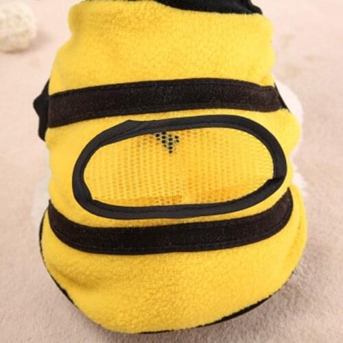 Cat Dog Clothing Cute Bumble Bee Dress Up Costume Apparel Coat Clothes Pet Supplies CLH@8