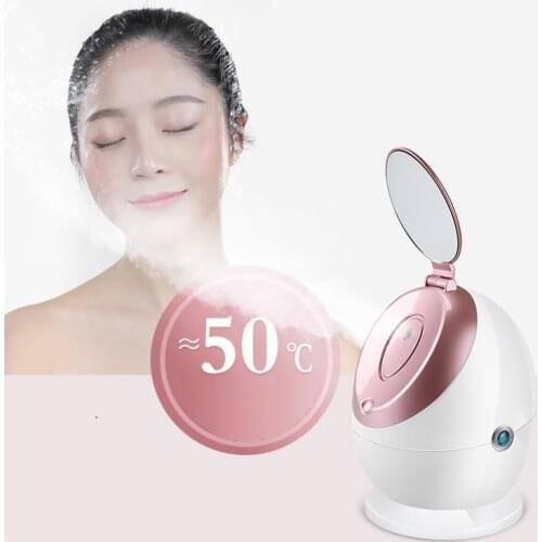 Facial Steamer Nano Ionic Hot Steam -Gezicht Stomer For Face Personal Sauna Moisturizing Face Sprayer Pores Blackheads Acne