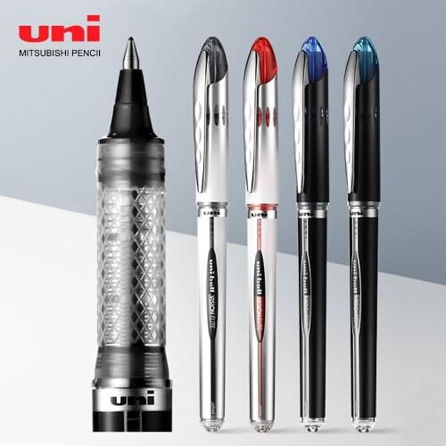 UNI UB-205/UB-200 Straight Liquid Space Ball Pen for Office Business Students with 0.5/0.8mm Without Ink Leakage