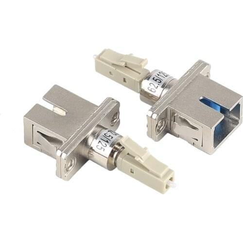 SC female-LC male multimode MM62.5/125 fiber optic adapter transfer flange coupler SC-LC adapter