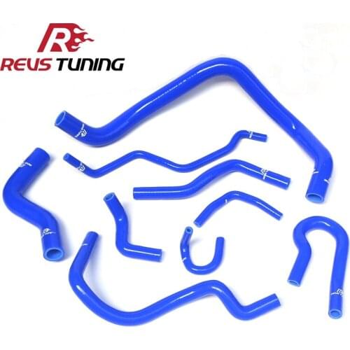 SOHC D15 / D16 EG6 1992-1997 Radiator Silicone Hose Kit For Honda Civic