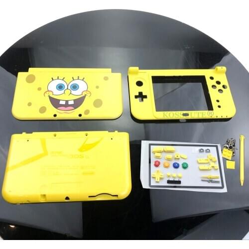 Yellow Replacement For Nintend New 3DS LL Game Console Case Cover for New 3DS XL Housing Shell Cover Case Full Set