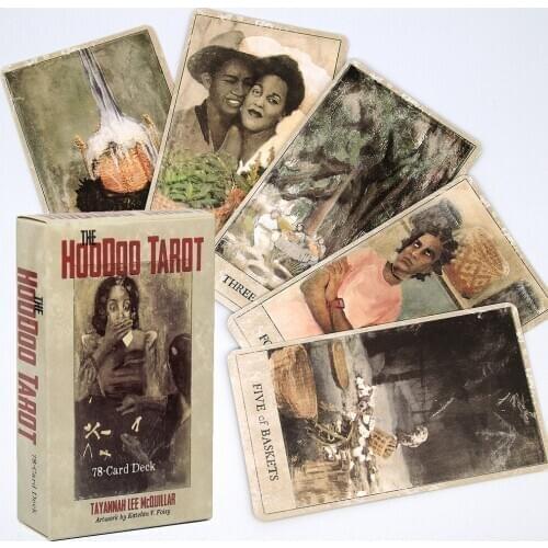 The Hoodoo Tarot Tradition 78-Card Deck and E-GuideBook for Cards Oracle Muse waite board game Toy Divination Angel Table Board
