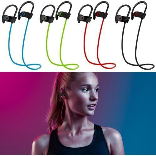 U8 Wireless Bluetooth Sport Running Sweat-proof Headset Stereo Music Earphone